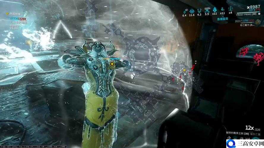 warframe冰男配卡 星际战甲Frost玩法简介