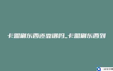 老马 q 业务网网站卡盟：揭秘网络虚拟交易的神秘世界