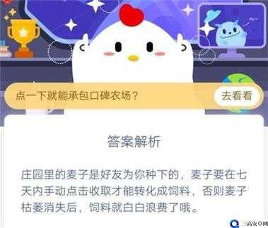 好友种下的麦子有什么用